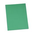 Universal Two-Pocket File Folder 8-1/2 x 11", Green, PK25 UNV57117